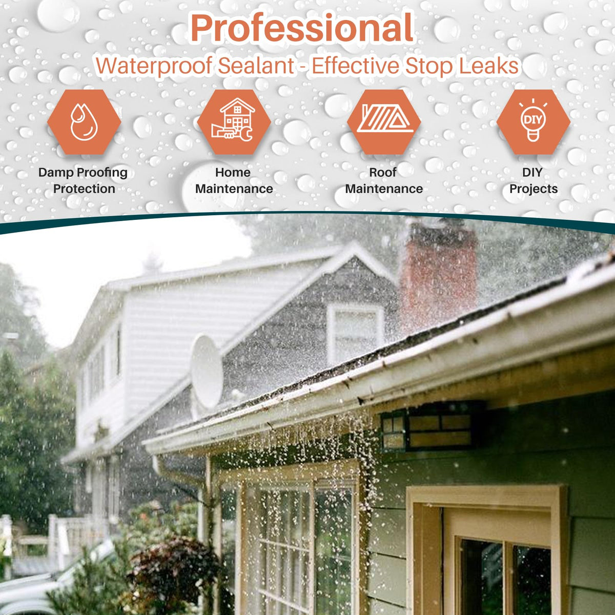 Tkaimy windows, kitchen, and bathroom seal shows versatile multi-surface waterproofing