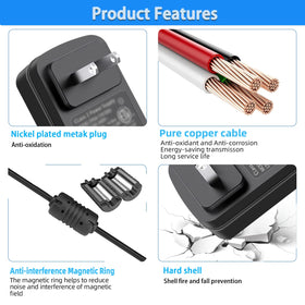 TKDY 21V charger safety certifications for reliable protection.