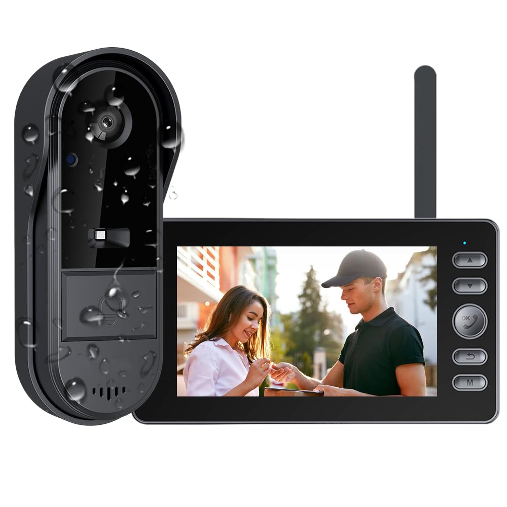 TKMARS doorbell camera live view for instant doorstep awareness and peace of mind.