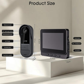 TKMARS night vision supports low-light monitoring outdoors.