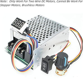 TKXEC 10-55V input range powering brushed motors across a wide voltage window.