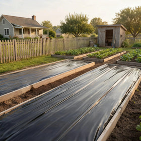 Tldcdte easy to cut installation for garden plastic sheeting