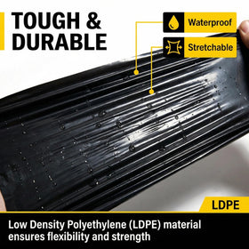 Tldcdte weather resistant polyethylene sheet withstands weather conditions