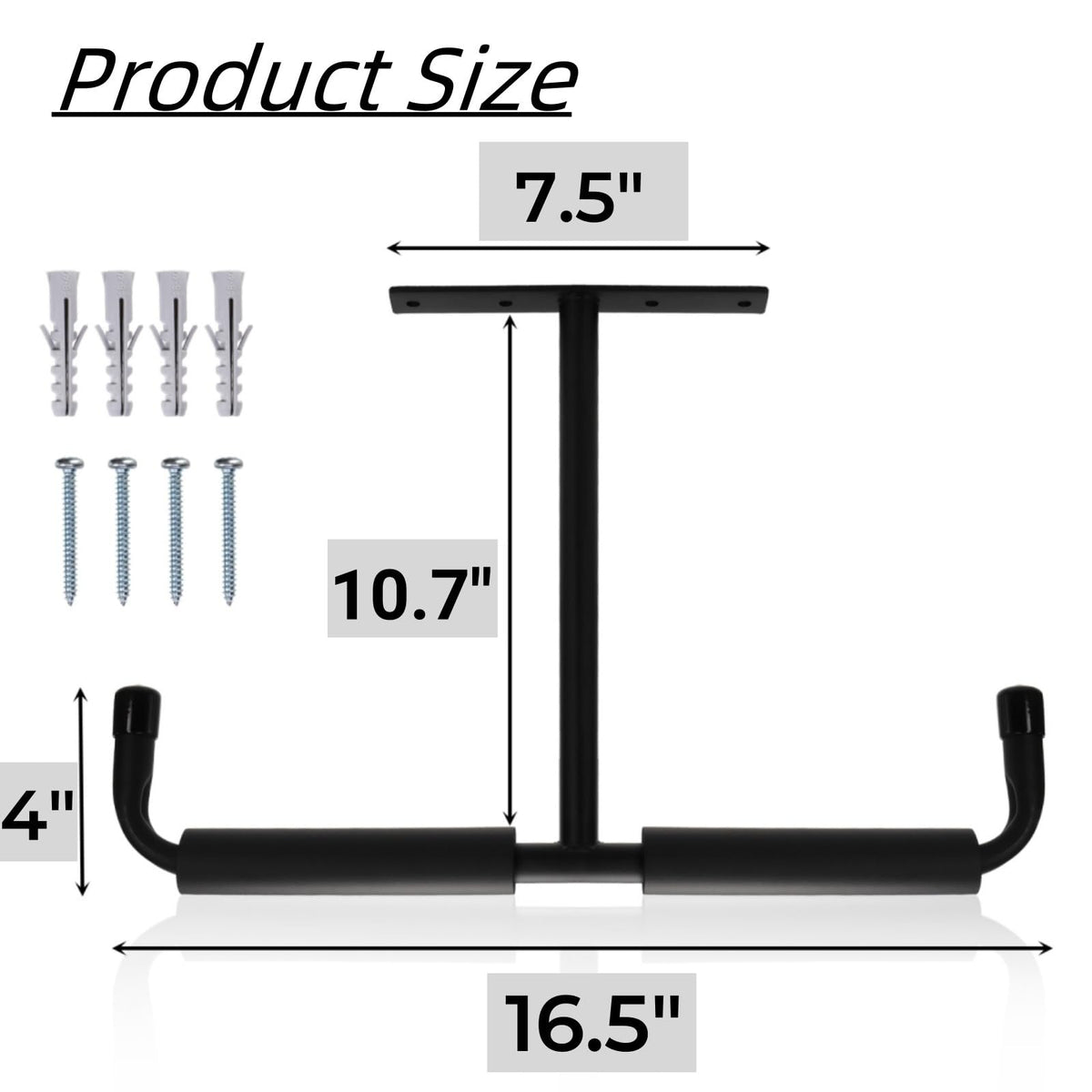 Tlence ceiling mount hanger bracket secures heavy gear safely.