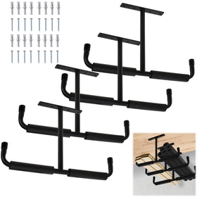 Tlence overhead garage hook 16.5 inch keeps bulky items elevated and organized.
