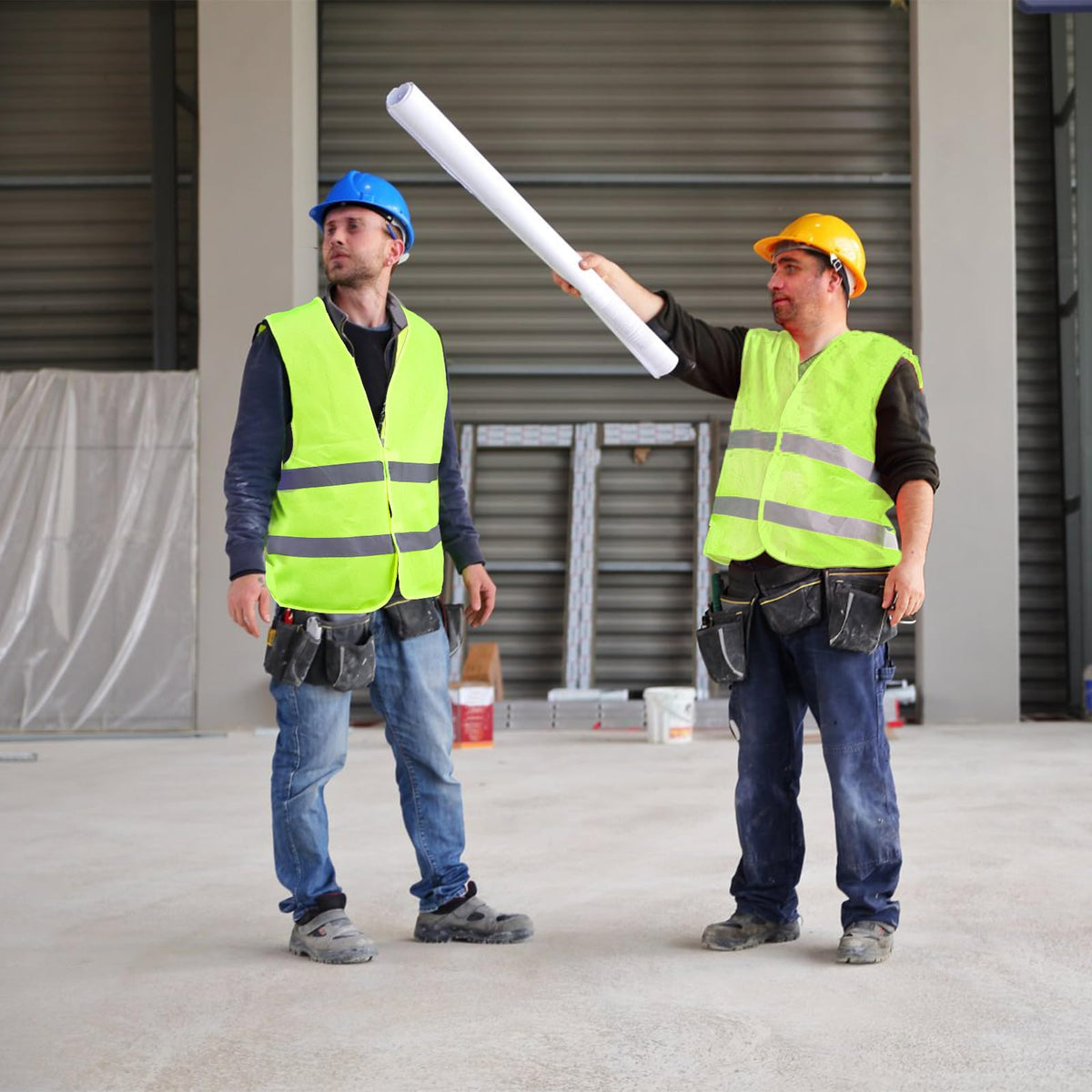 Tlence high visibility vest coverage 26x22.5 inches.