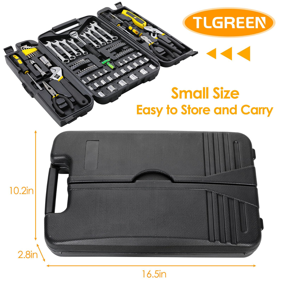 TLGREEN screwdrivers and diagonal cutting pliers for precise tasks.