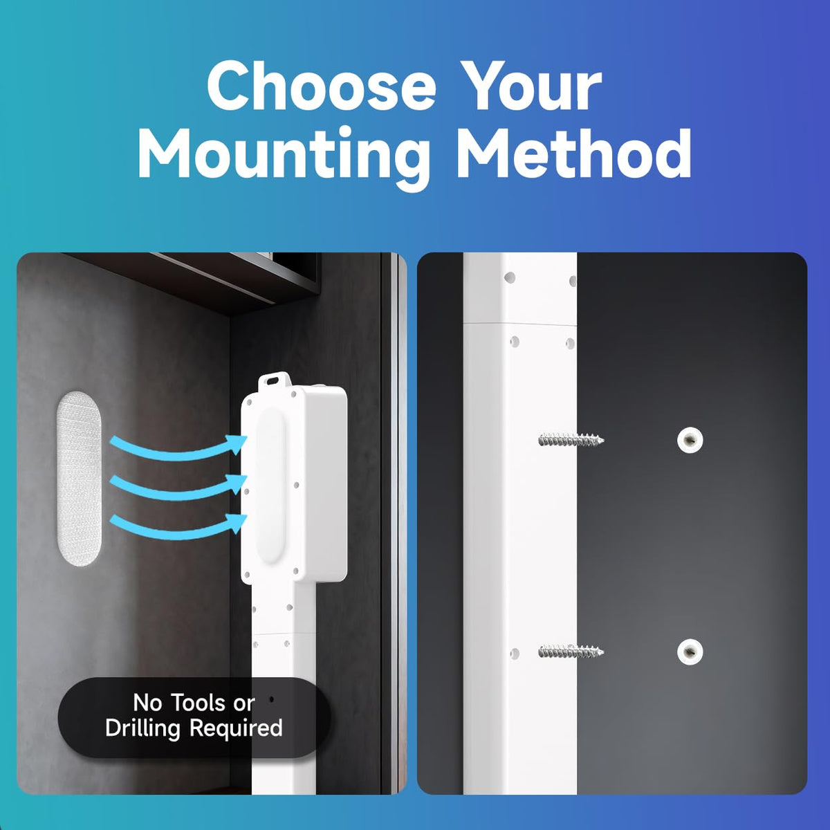 Behind the sofa setup minimizes visible cords and clutter.