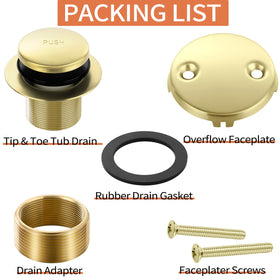 TLOZX Durable brass and stainless build resists corrosion for longevity