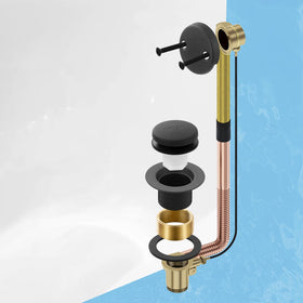 TLOZX stainless steel components resist corrosion for long-term bath use