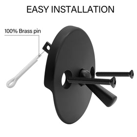TLOZX removable washable strainer catches hair and debris.