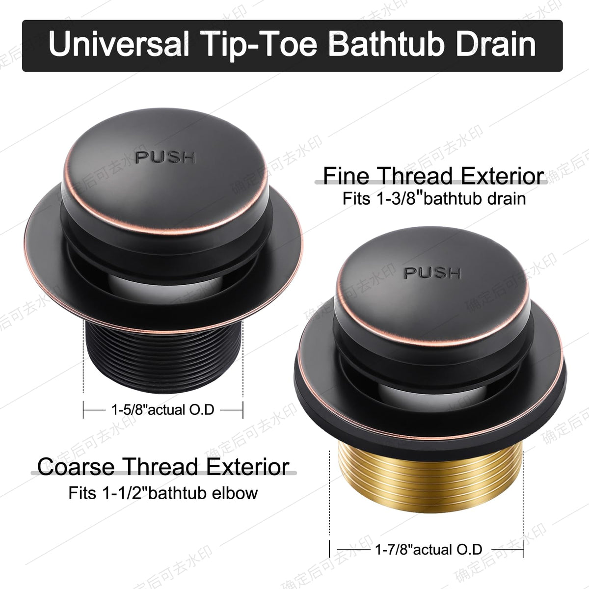TLOZX two-hole overflow faceplate finished for a neat bathroom look
