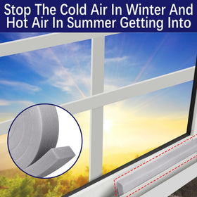 Tlswshsy weatherseal strips support smooth AC operation by plugging draft-prone joints.
