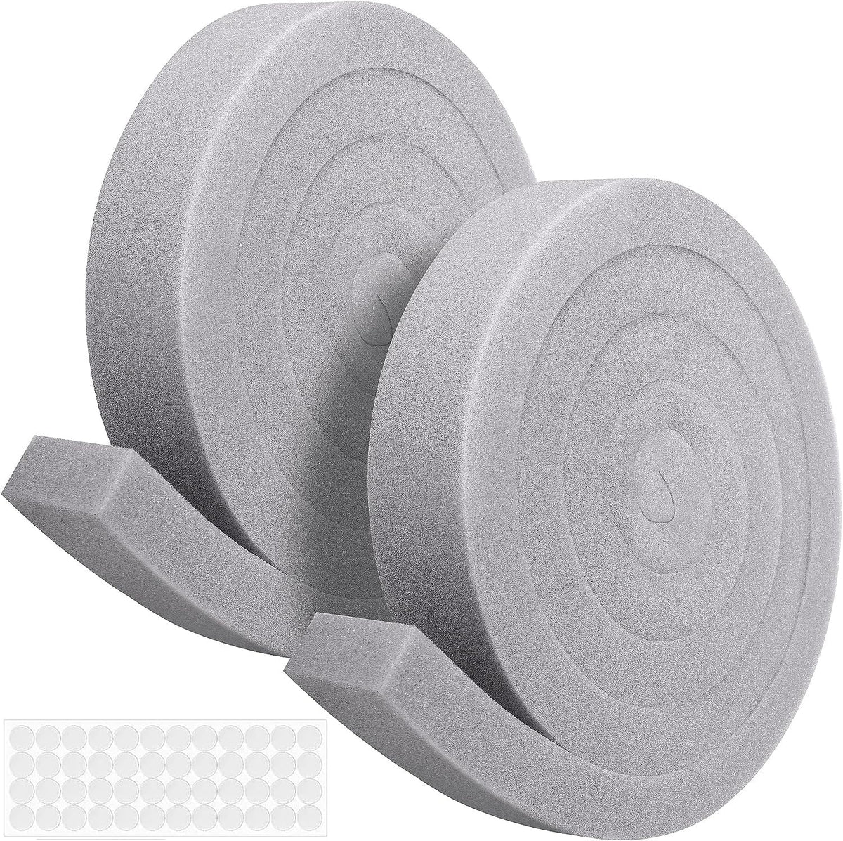 Tlswshsy foam tape 2in-1in-6.5ft seals gaps around window ACs to cut drafts.