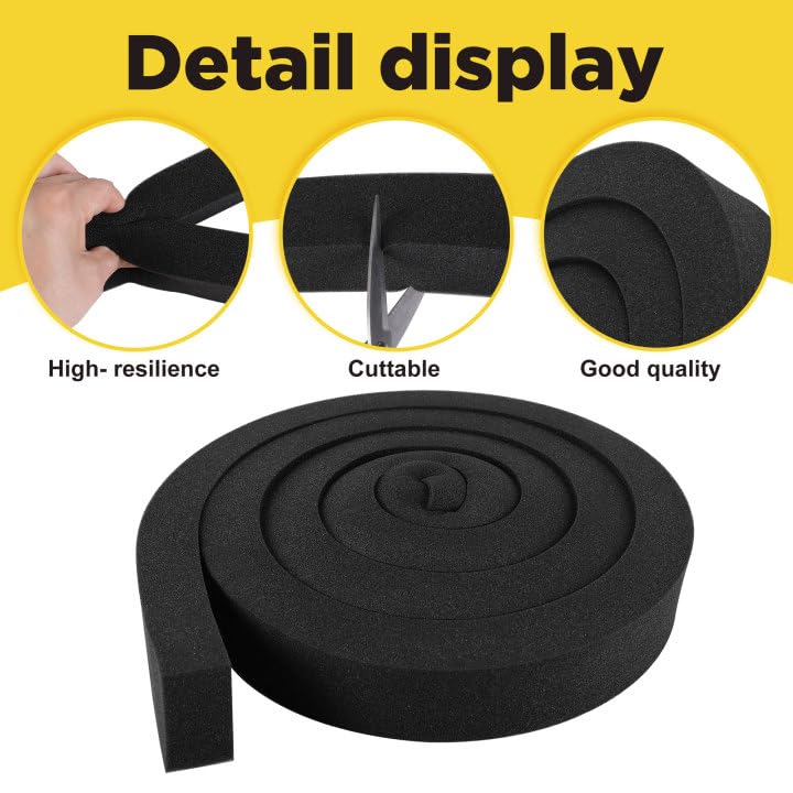 Tlswshsy foam tape soft material for safe insulation.