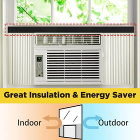 Tlswshsy foam tape window application demonstrates retrofit sealing against drafts.