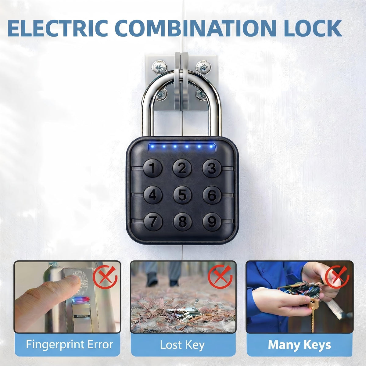 TLYITU keyless entry reduces keys when traveling.