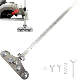 TMFNX circular saw guide rail 24in offers precise alignment for straight cuts