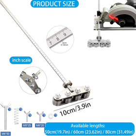 TMFNX positioning calipers provide stable guidance during material cutting
