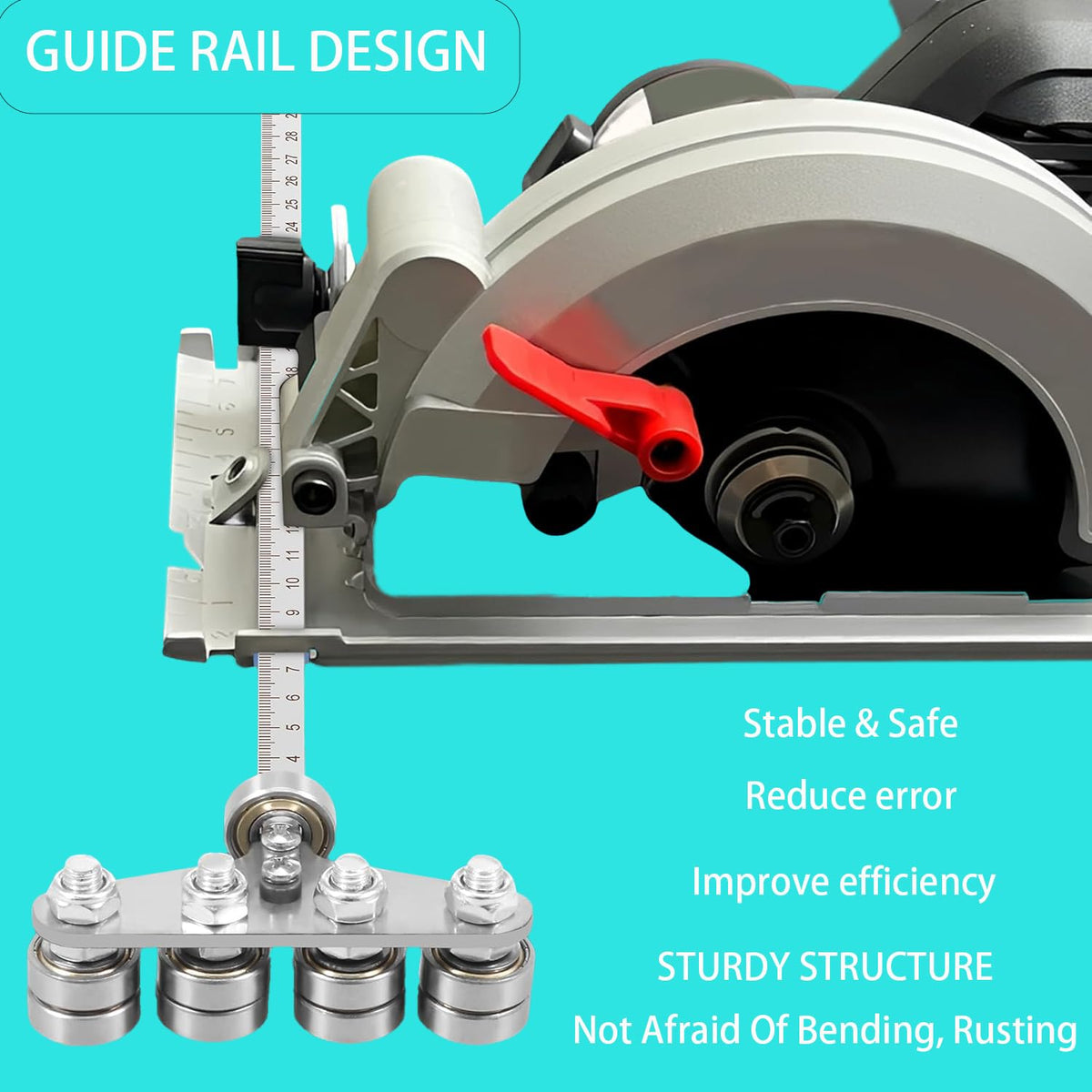 TMFNX 3mm stainless steel construction resists bending and wear