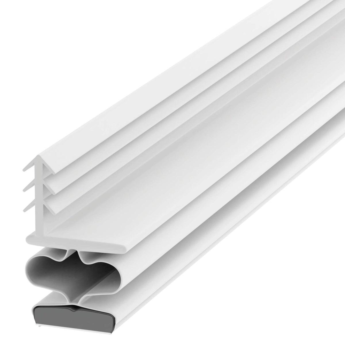 TMH hinge-side 84in piece aligns with hinges for smooth motion.