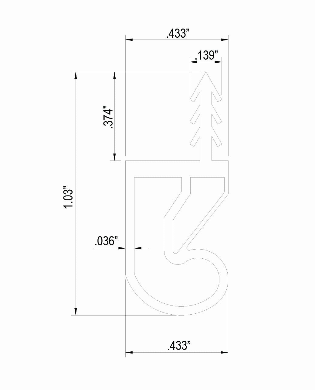 TMH weather strip kit components laid out for easy installation and replacement.