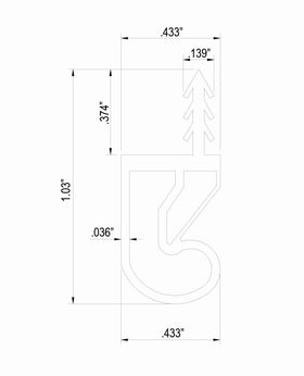 TMH weather strip kit components laid out for easy installation and replacement.