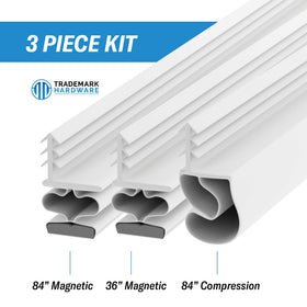 TMH hinge-side 84in compression piece without magnet for hinge alignment.