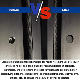Tnisesm furniture hole covers improving cabinet aesthetics