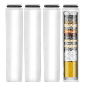 Tnnluku Cobbe Shower Filter 4-pack ready for quick Cobbe head refresh and water quality improvement.