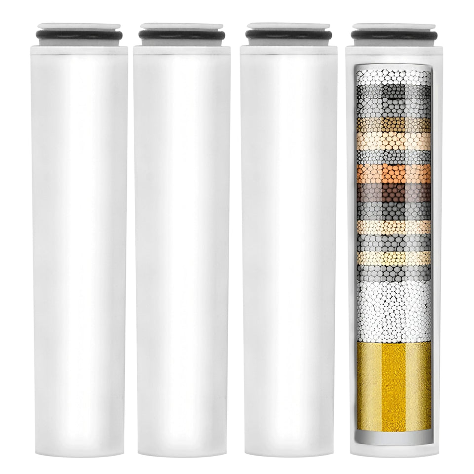 Tnnluku Cobbe Shower Filter 4-pack ready for quick Cobbe head refresh and water quality improvement.