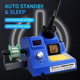 TOAUTO DS90 anti-static sheet visible for static-safe work.