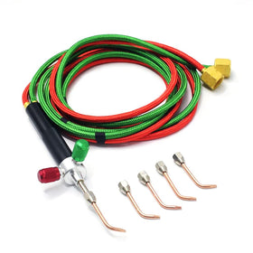 TOAUTO mini oxygen torch kit front view, compact design for precise jewelry work.