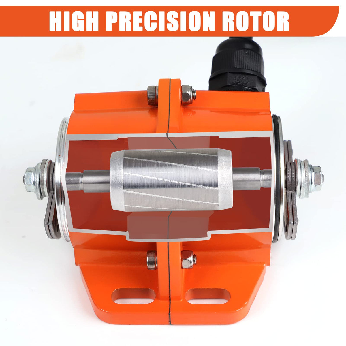 TOAUTO precision rotor reduces noise for smoother operation and longer service life.