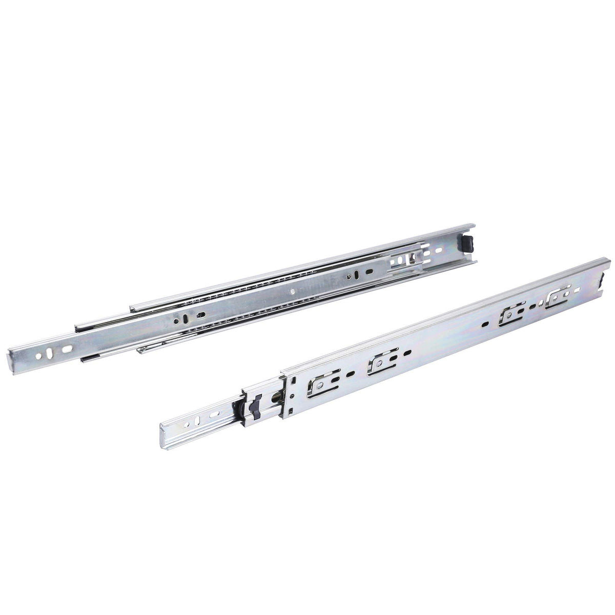 Tobinice size-guide for selecting appropriate drawer slides.