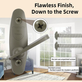 Tobkuxk 5-minute installation, requires only a screwdriver.