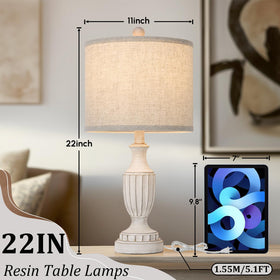 TOBUSA cream linen shade close-up highlighting soft, eye-friendly lighting