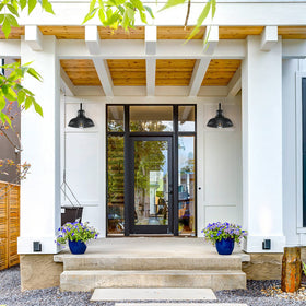 TOBUSA durable metal finish withstands weather and maintains new look