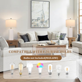 TOBUSA farmhouse modern lamp decor – ideal gift for various occasions.