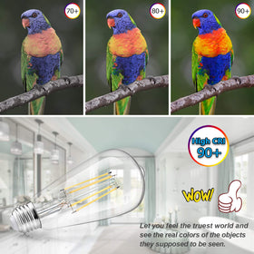 TOBUSA long-lasting LED bulb lasting up to 25,000 hours with low heat