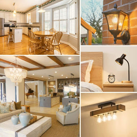 TOBUSA soft-warm 2700K glow enhances bedrooms and living spaces