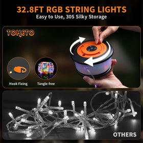 TOHETO 19-lighting-modes offer versatile scene options