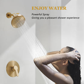 Tohler shower valve included enables precise temperature and flow control