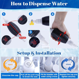 TOHONGADON aluminum foil emergency bag preserves water quality by reducing air contact