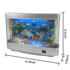Tokenkuko artificial tropical fish lamp brings peaceful, decorative lighting for holidays and gifting
