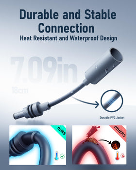 ToKismet Starlink Mini female-to-male connector supports easy pairing.