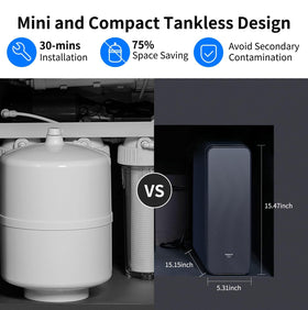TOKIT U2 water taste and clarity improve daily drinking water.