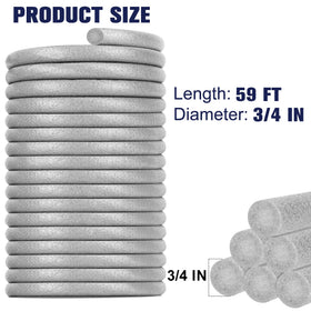 ToLanbbt backer rod foam application demonstrates flexible installation in gaps.