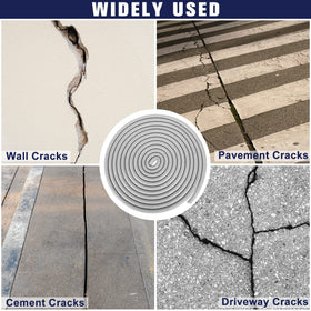 ToLanbbt backer rod foam fills cracks in walls and pavements.