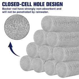 ToLanbbt backer rod foam supports thermal insulation in sealed joints.